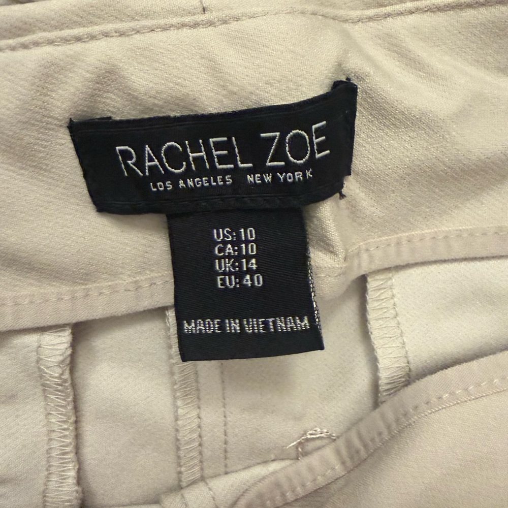 Rachel Zoe Light Tan Ankle Pants - Picture 3 of 3